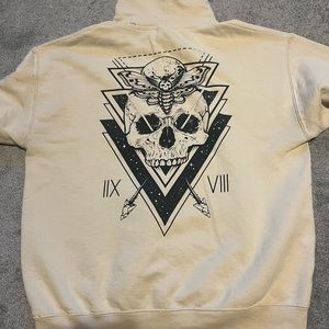 Skull graphic Hoodie